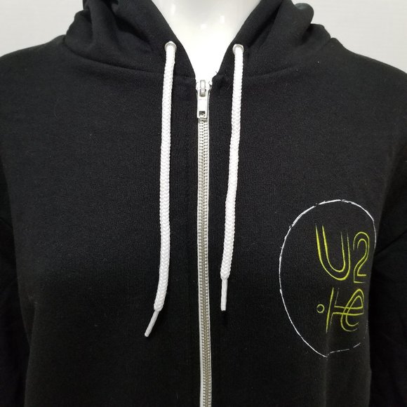 U2 hoodie XL U2ie Tour iNNOCENCE + eXPERIENCE concert graphic zip band merch - Picture 7 of 13
